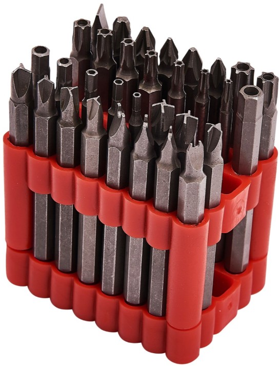 32 Piece Security Hex Screwdriver Bit Set