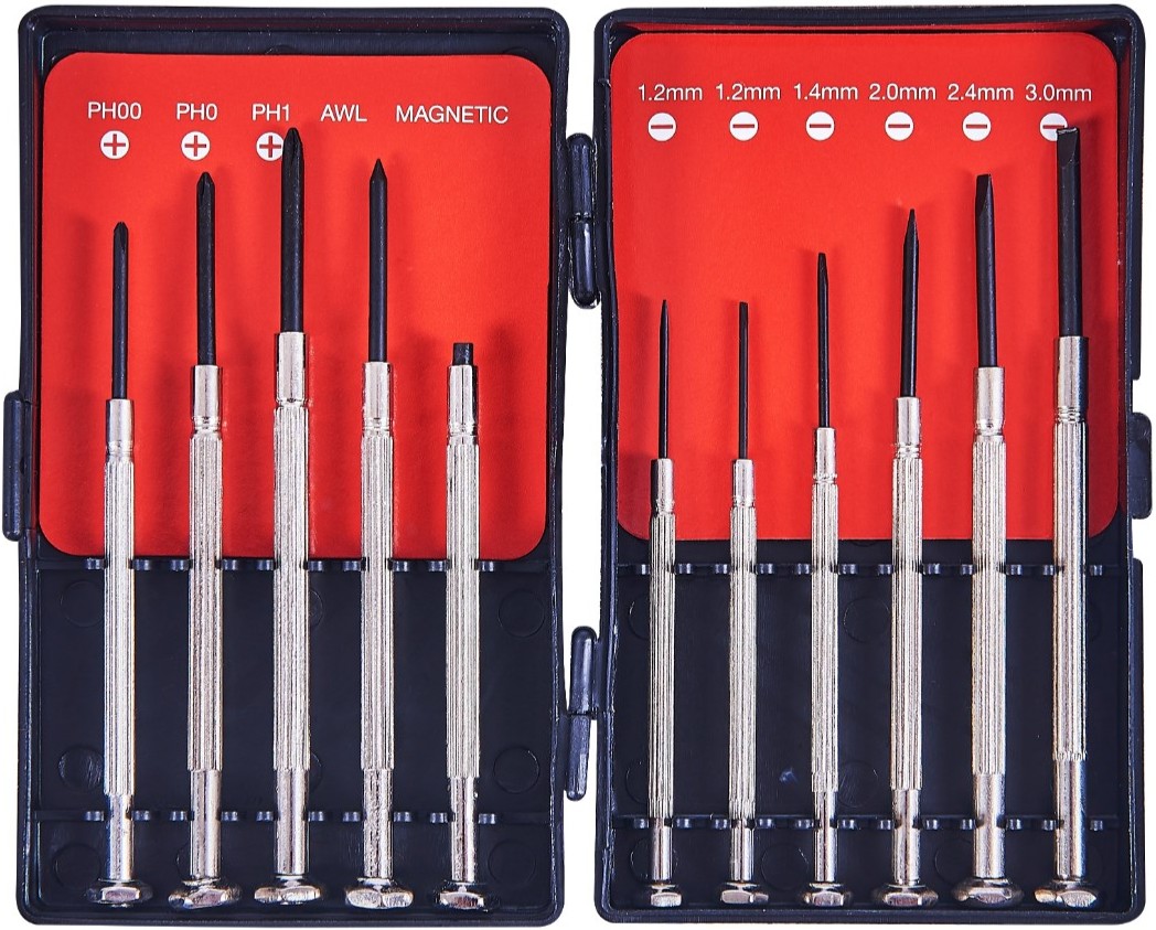 DK Precision Screwdriver Set 11Pc