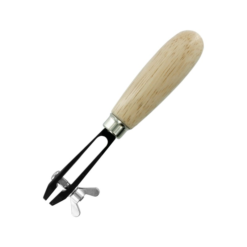High Quality Wing Nut Hand Vice + Wood Handle