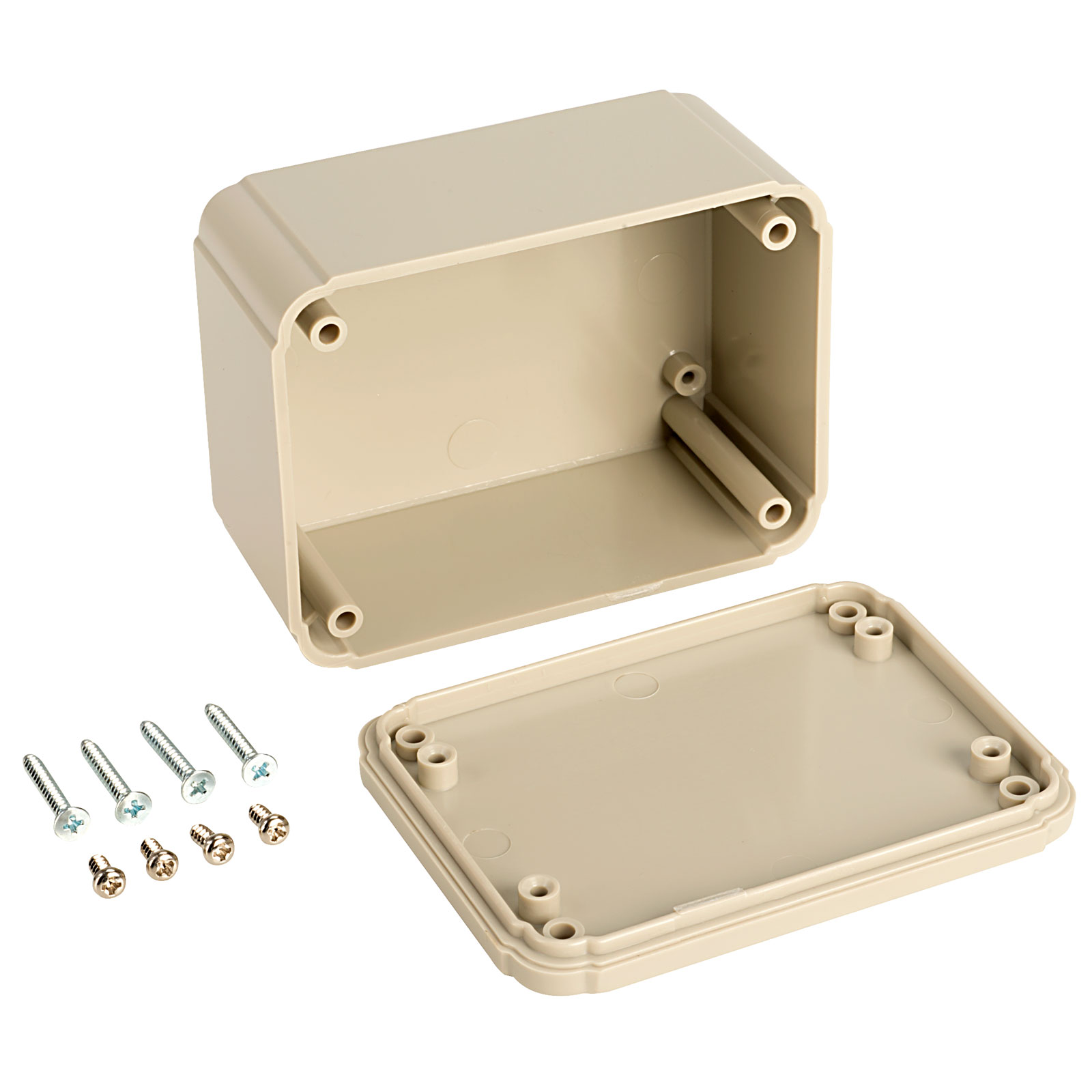 ABS Case 80 x 60 x 40mm Standard Lid - Image 2