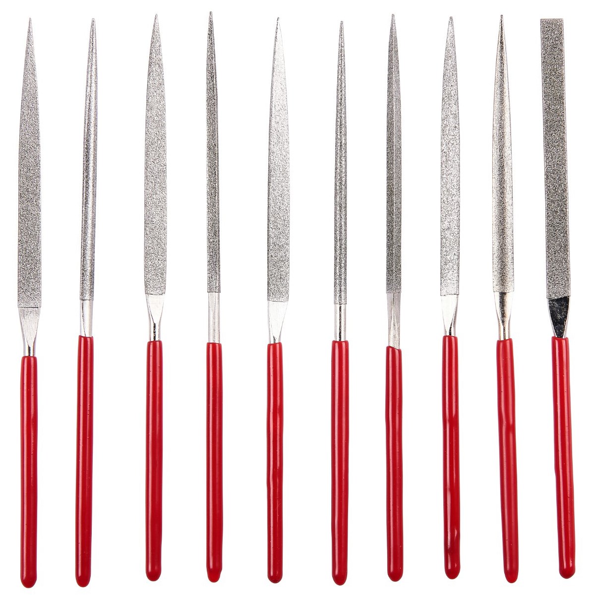 10 Piece Diamond Needle File Set - Image 2