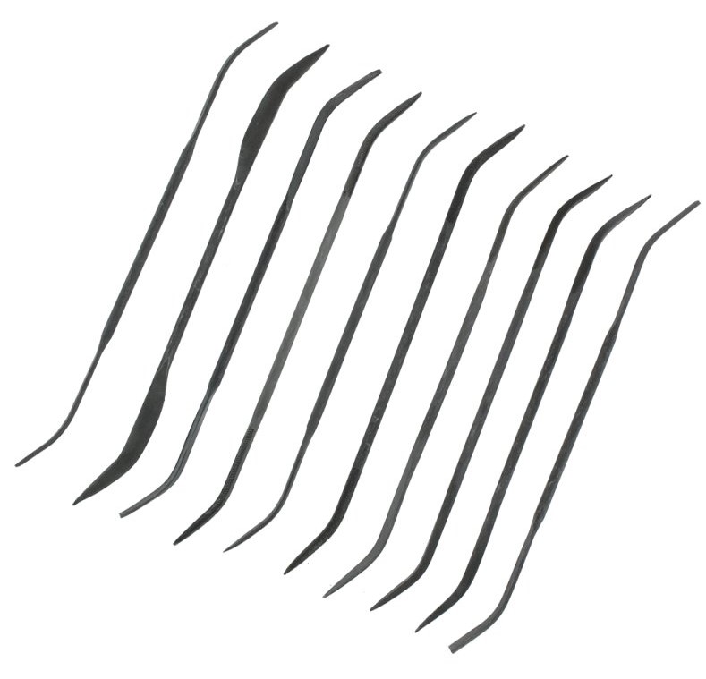 10 Piece Riffler File Set 180mm