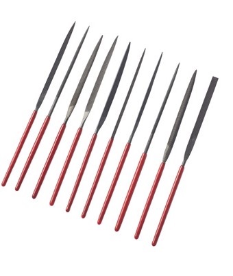 10 Piece Steel Needle File Set 2mm x 100mm