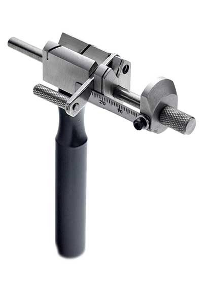 Hand Held Rod & Tube Cutting Jig