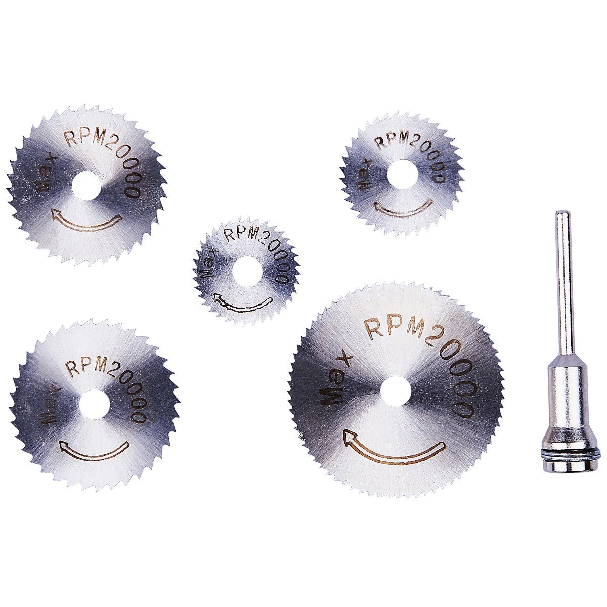 6 P/c HSS Circular Saw Set