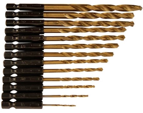Titanium Drill Set
