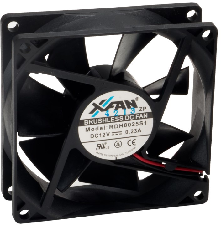 Brushless Cooling Fan 12Vdc 80mm