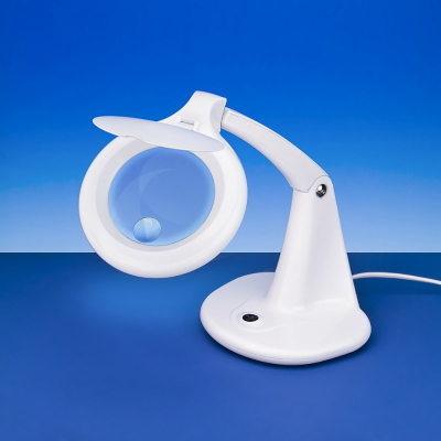 Mini Table Fluorescent Magnifying Lamp