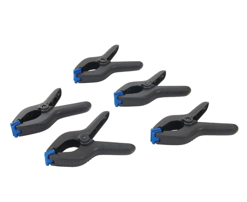 Mini Spring Clamps 30mm Jaw Pack Of 5