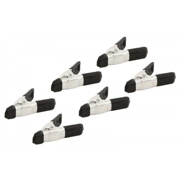 Mini Clamp 2" Metal PVC Grip 6PK