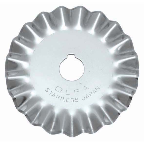 Olfa Pinking Rotary Cutter 45mm Blade