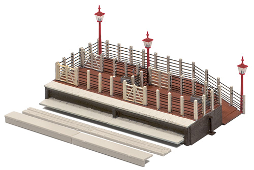 PECO Ratio N Gauge Cattle Dock 202