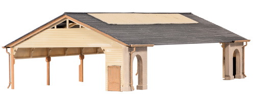 PECO Ratio N Gauge GWR Station Train Shed 207