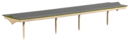 PECO Ratio N Gauge Flat Roof Platform Canopy 225