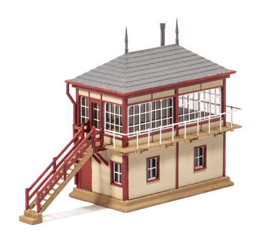 Ratio N Gauge Midland Signal Box (No interior) 236