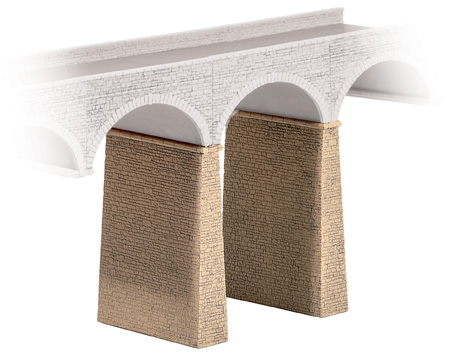 Ratio N Gauge Two Stone Piers 254