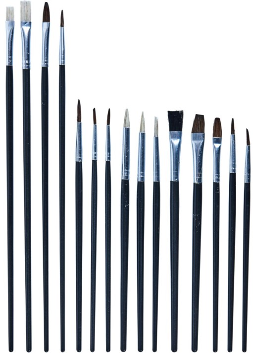 Beginers Paint Brush Set 15 Piece