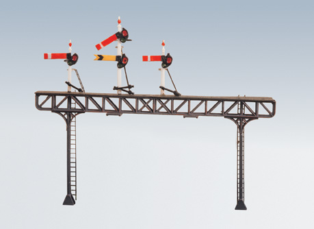 Ratio N Gauge Pratt Truss Signal Gantry 271