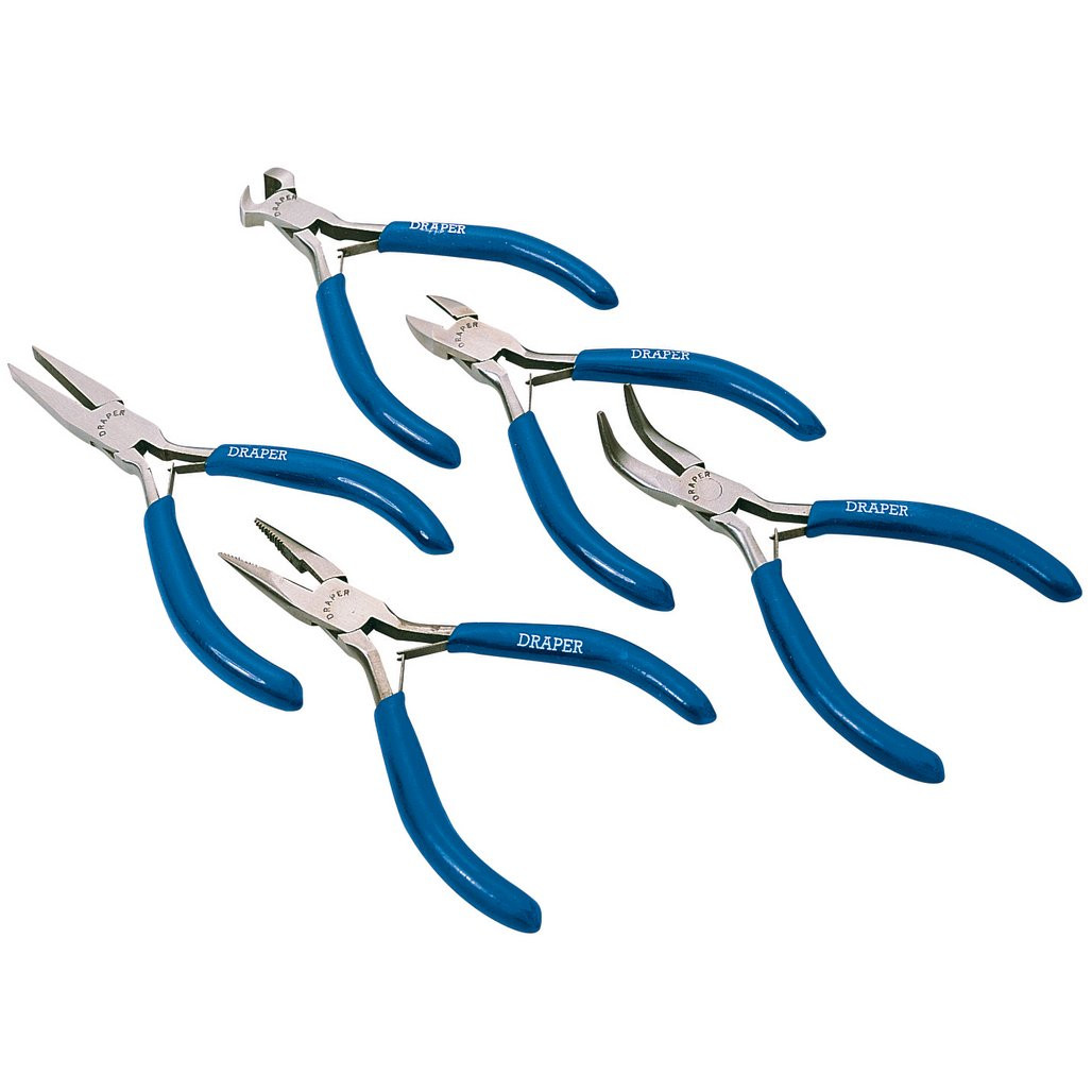 Draper Carbon Steel Mini Plier Set of 5