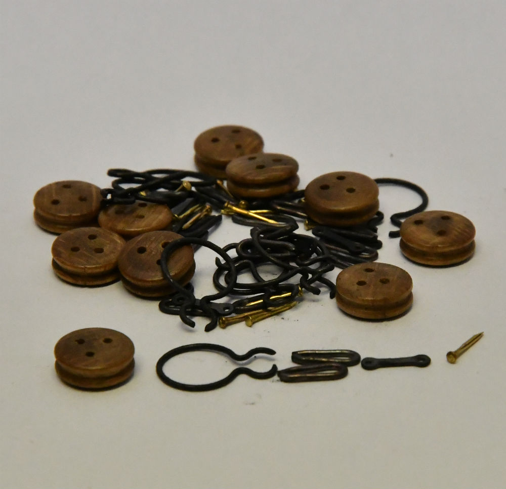 Chain Plate & Deadeye Assembly Pack of 10
