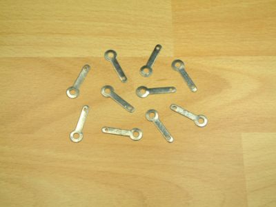 Battery Solder Tags Pack Of 10