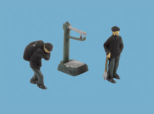 Peco Modelscene OO Gauge Coalman & Scales 5029