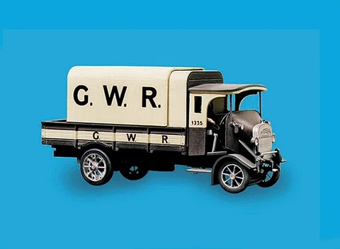 PECO Modelscene OO Gauge Thornycroft 4ton Lorry GWR Livery 5136