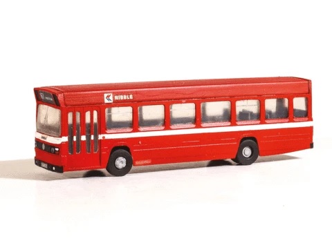 PECO Modelscene OO Gauge Vari-Kit Red Leyland Single Deck Bus 5142