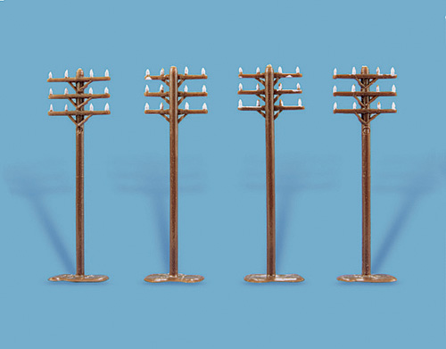 Peco Modelscene N Gauge Telegraph Poles 5182