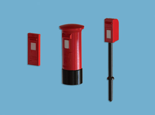 Peco Modelscene N Gauge Post Boxes 5191