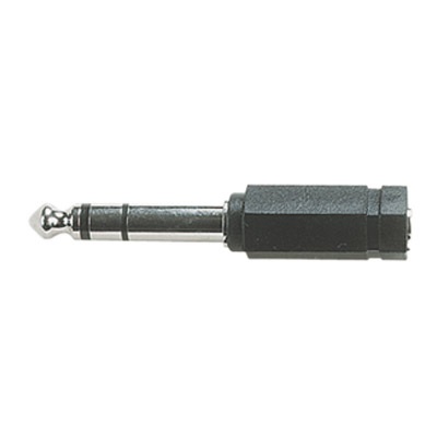Adaptor 3.5mm Stereo Jack Socket – 6.3mm Stereo Jack Plug