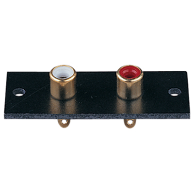 Phono Chassis Mount Sockets Twin