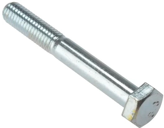 Zinc Plated Bolts M6 x 50mm Single