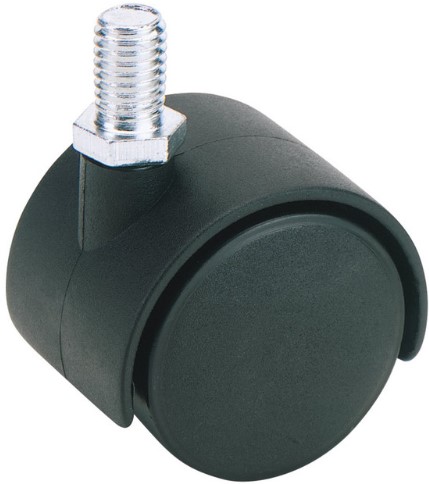 Twin Nylon Bolt Castor 40mm 25kg