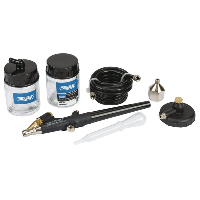 Draper Air Brush Kit (7 Piece)