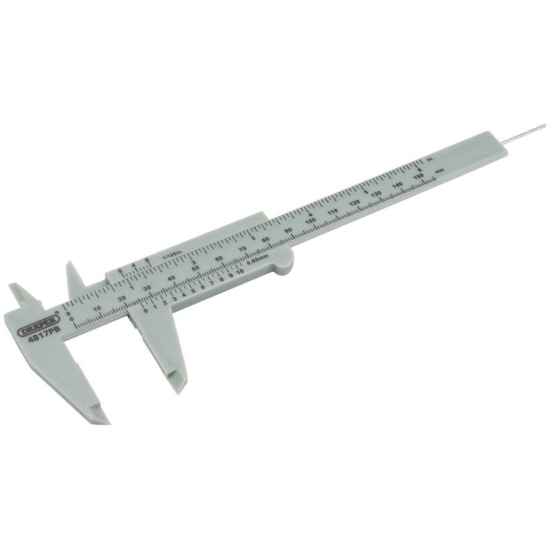 Draper Plastic Caliper Gauge 150mm
