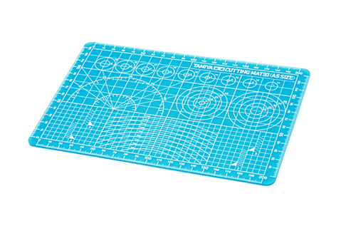 Tamiya Cutting Mat (A5 Blue) 74142