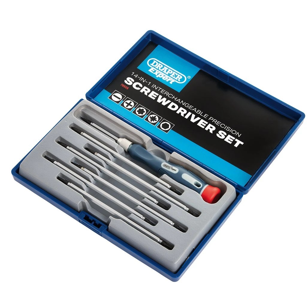 14 in 1 Reversible Precision Screwdriver Set