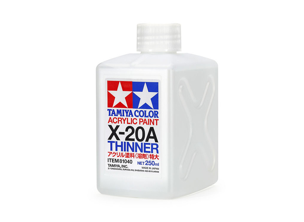 Tamiya Acrylic X20A Thinner 250ml - Image 2