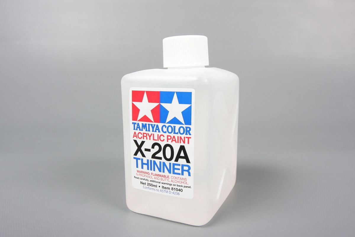 Tamiya Acrylic X20A Thinner 250ml - Image 3