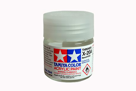 Tamiya Acrylic Mini X-20A Thinner 81520