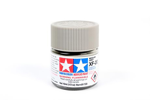 Tamiya Acrylic Mini XF-20 Medium Grey