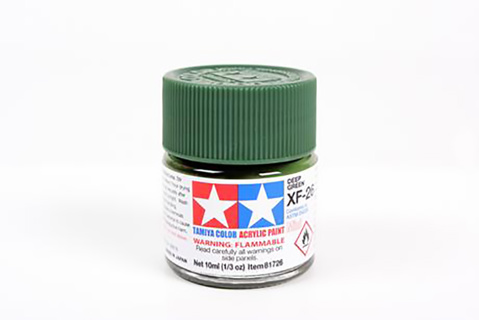 Tamiya Acrylic Mini XF-26 Deep Green
