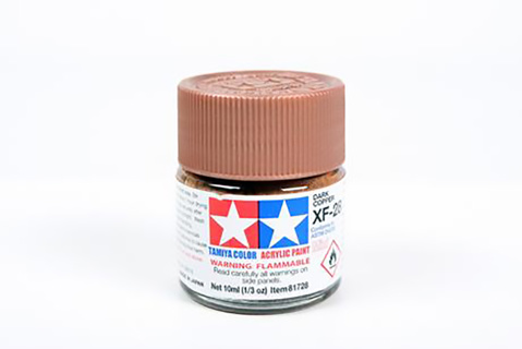 Tamiya Acrylic Mini XF-28 Dark Copper