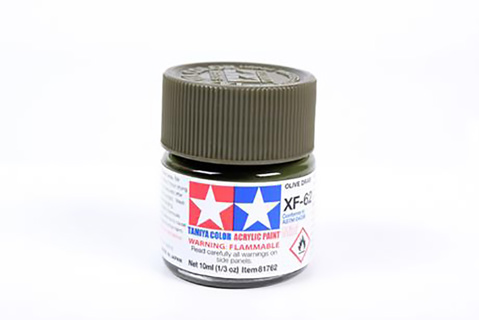 Tamiya Acrylic Mini XF-62 Olive Drab