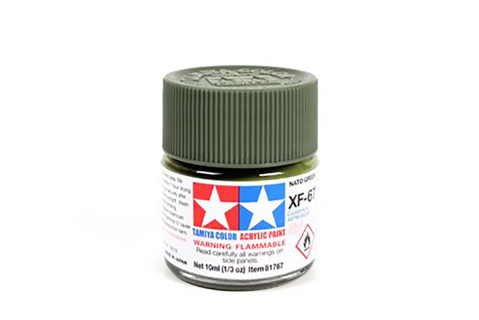 Tamiya Acrylic Mini XF-67 NATO Green
