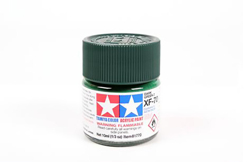 Tamiya Acrylic Mini XF-70 Dark Green2