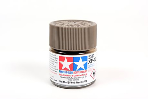 Tamiya Acrylic Mini XF-72 Brown JGSDF