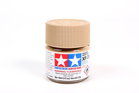 Tamiya Acrylic Mini XF-78 Wooden Deck Tan
