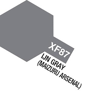 Tamiya Acrylic Mini XF-87 IJN Grey - Image 2